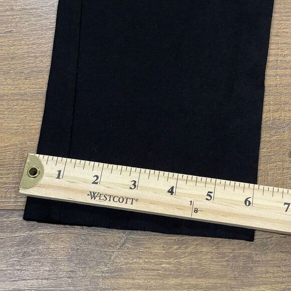 Eileen Fisher Pants Womens XXS Washable Crepe Ankle Stretch Pull On Black - Picture 12 of 14